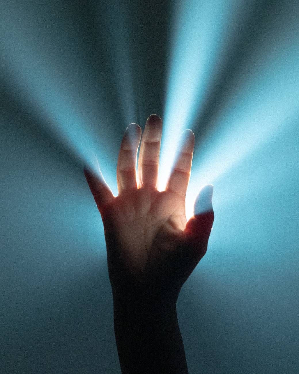 person s hand